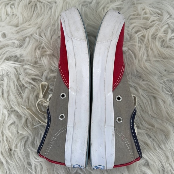 Converse Jack Purcell Signature Series CVO Ox Two-Tone RED/GRAY Canvas Unisex - Picture 7 of 12
